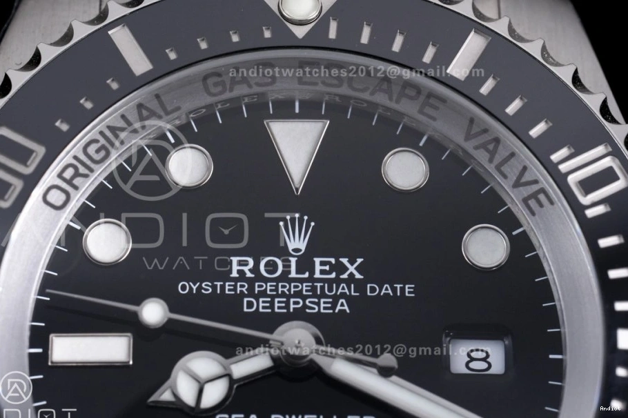 C+F VR3235 Edition Best Sea-Dweller 126660 1:1 904L Black and Ceramic SS Case Bracelet 0319